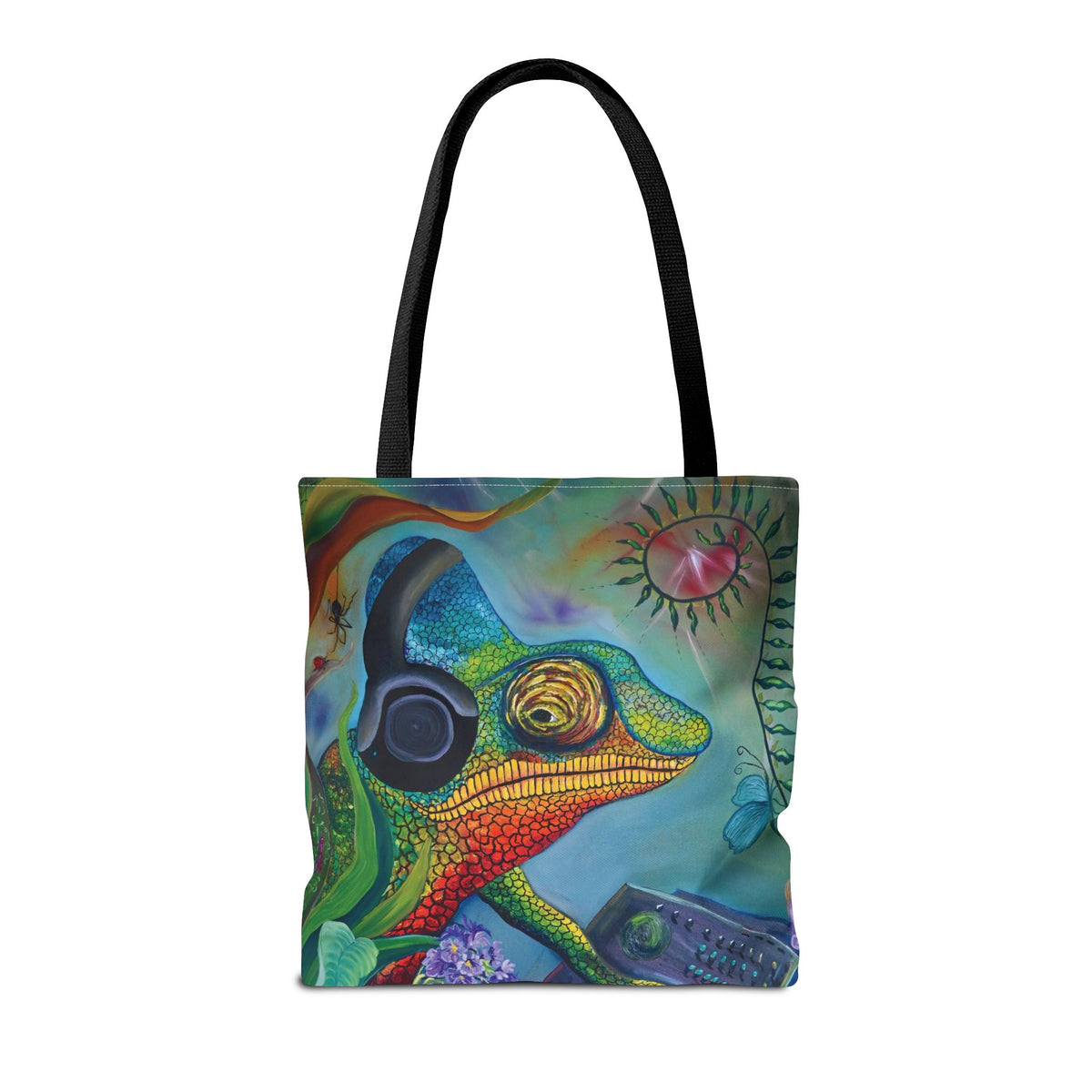 Chameleon's The Fearful Psyche Tote Bag (AOP)