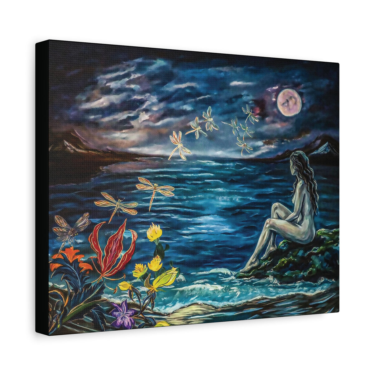 Canvas Print -MERMAID MOONLIGHT