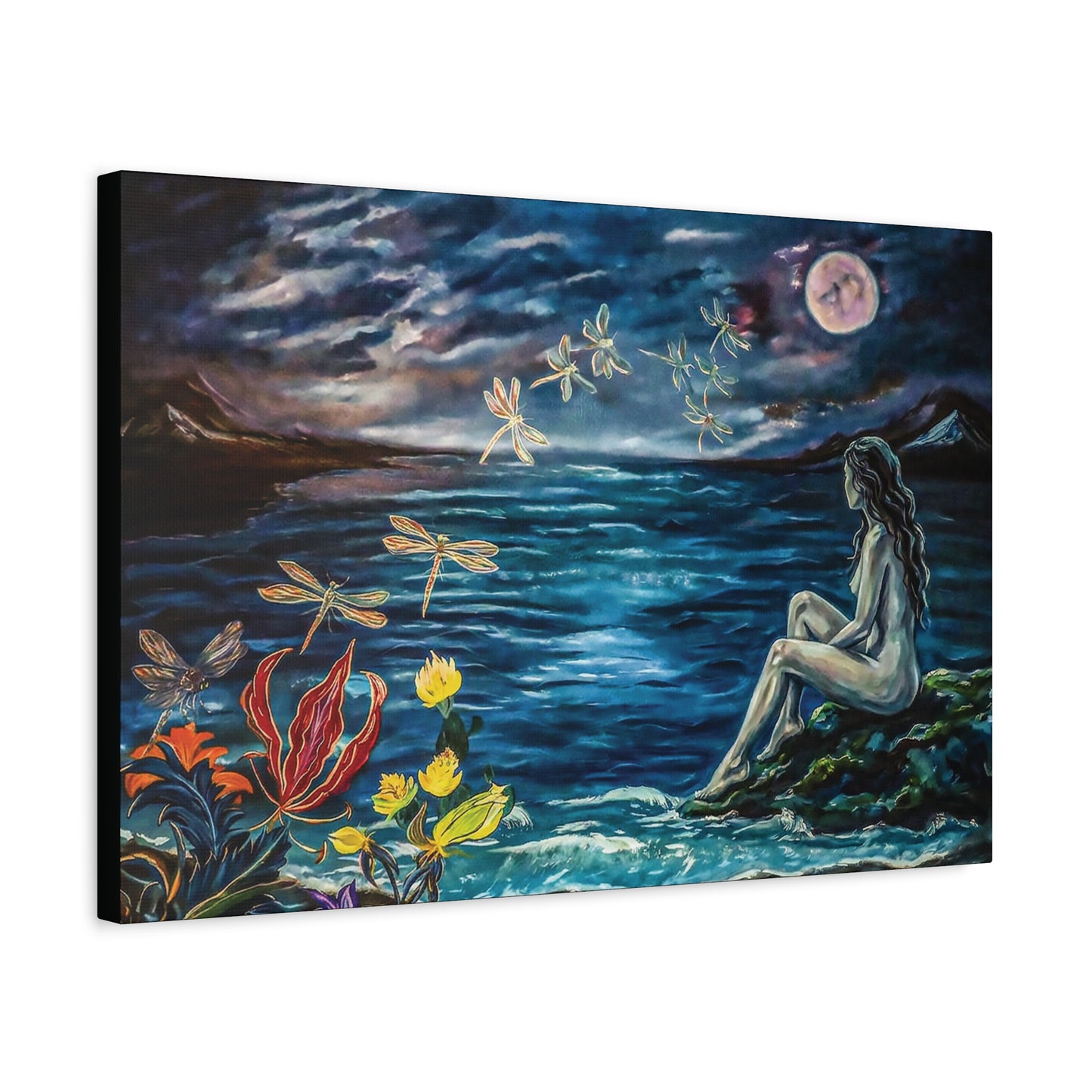 Canvas Print -MERMAID MOONLIGHT