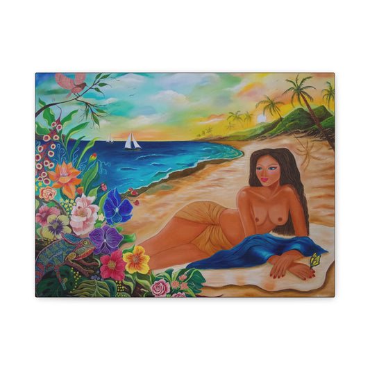 Canvas Print - THE ISLAND MUSE
