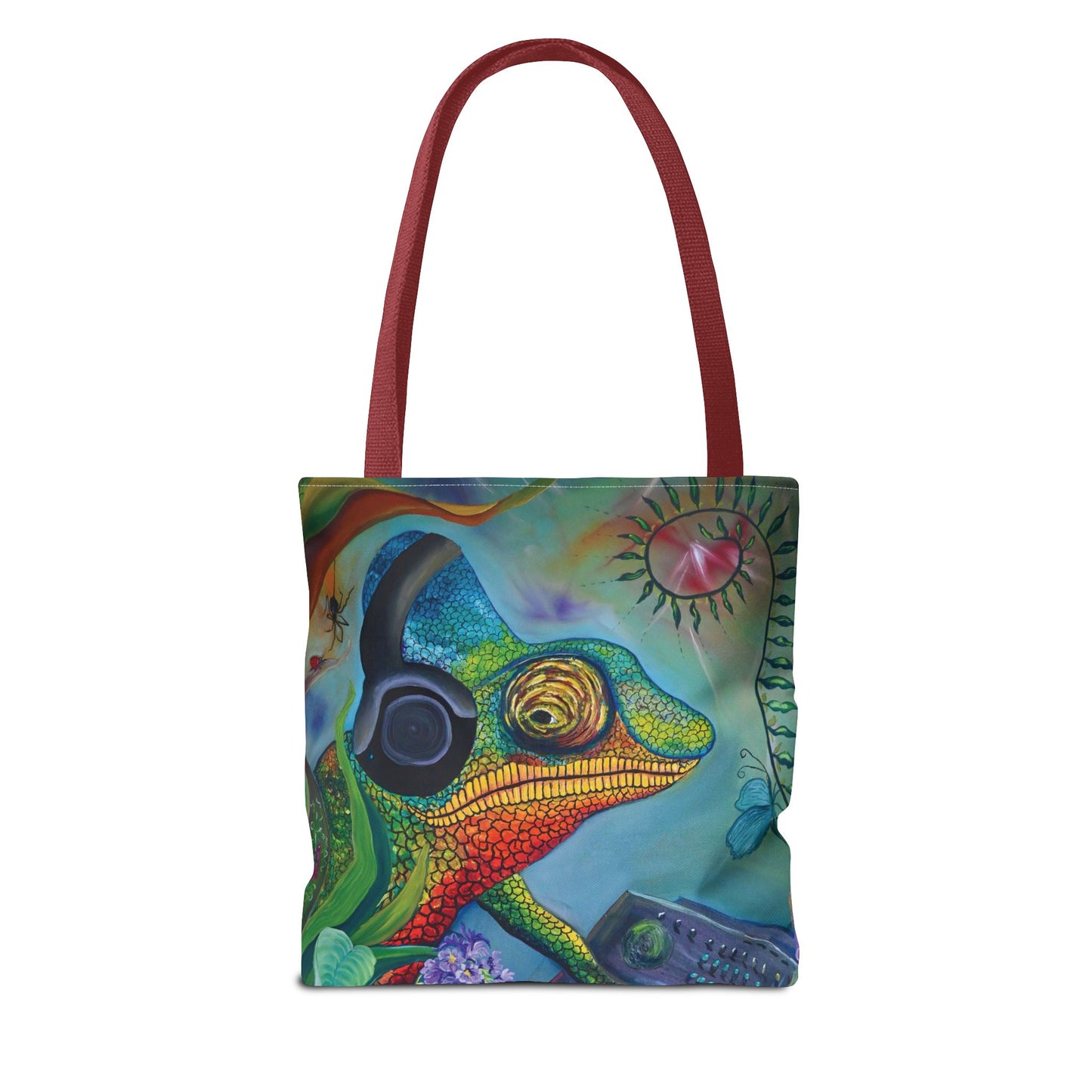 Chameleon's The Fearful Psyche Tote Bag (AOP)