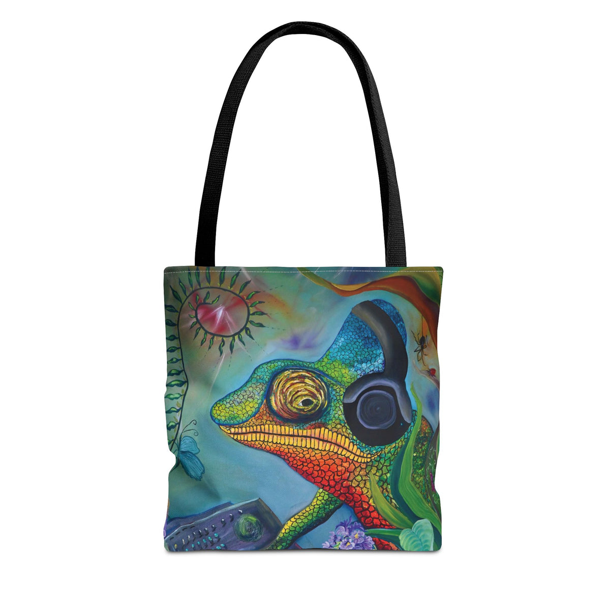 Chameleon's The Fearful Psyche Tote Bag (AOP)