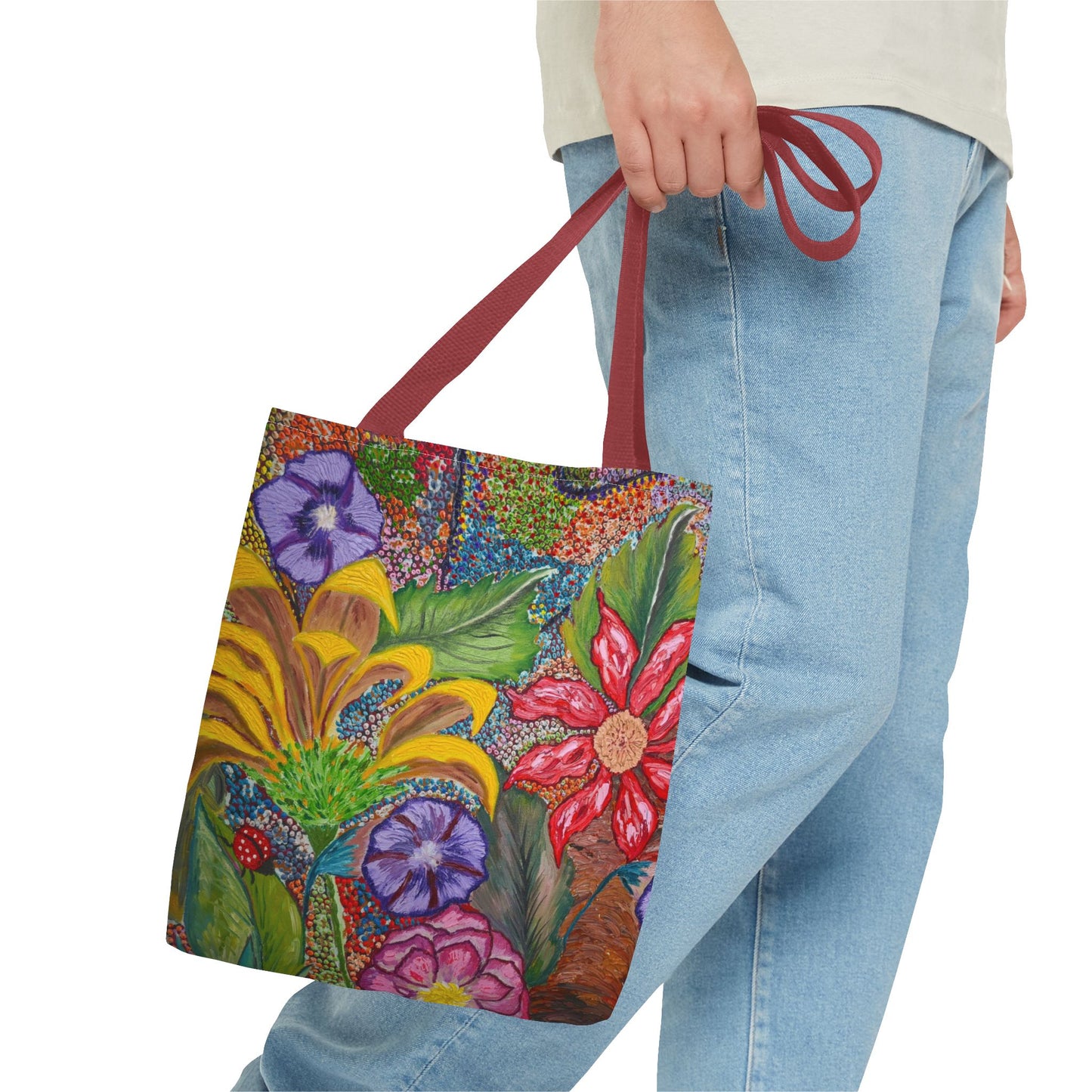 Lady Bug Tote Bag