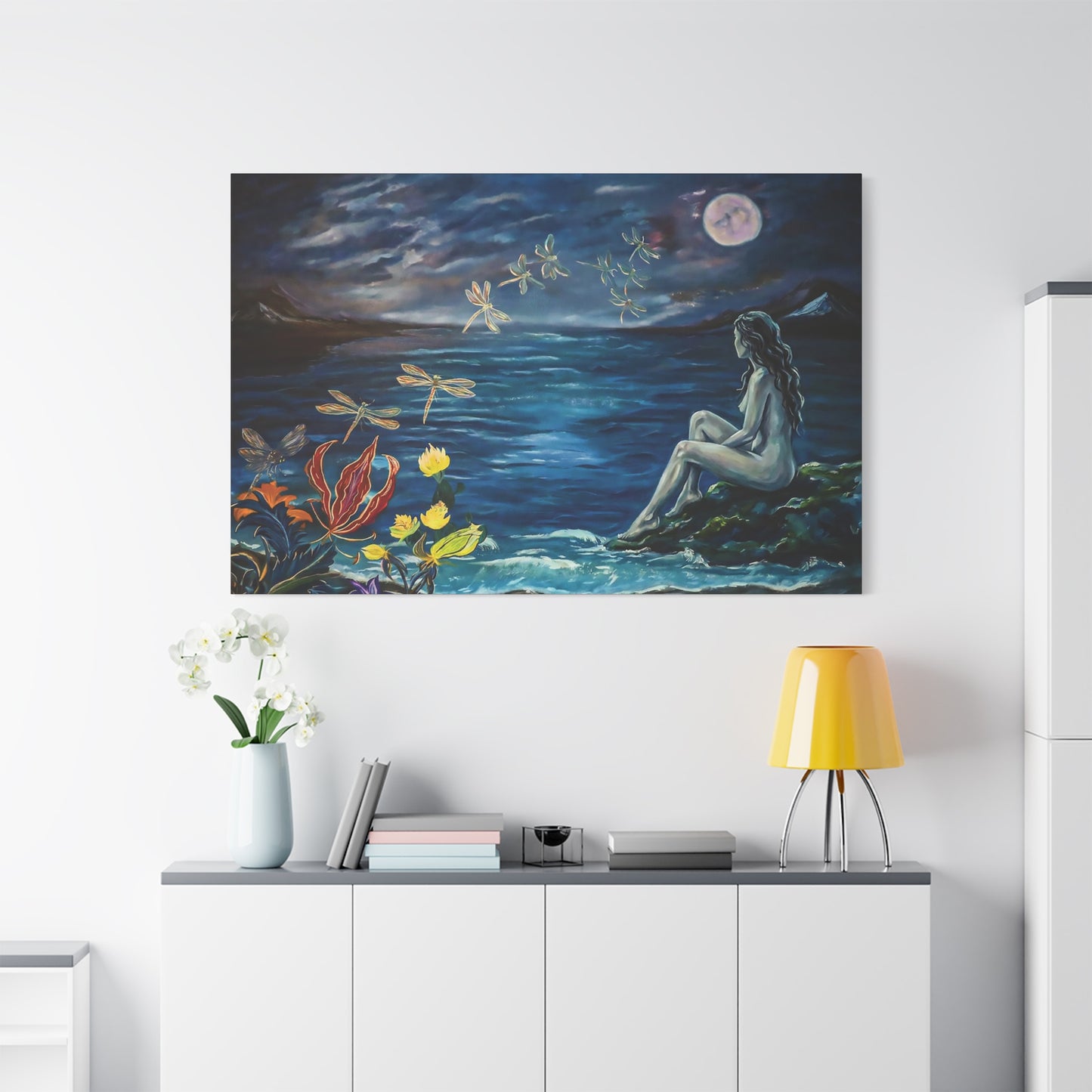 Canvas Print -MERMAID MOONLIGHT