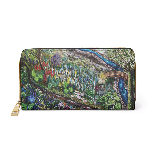 LOVER'S TRAIL Zipper Wallet