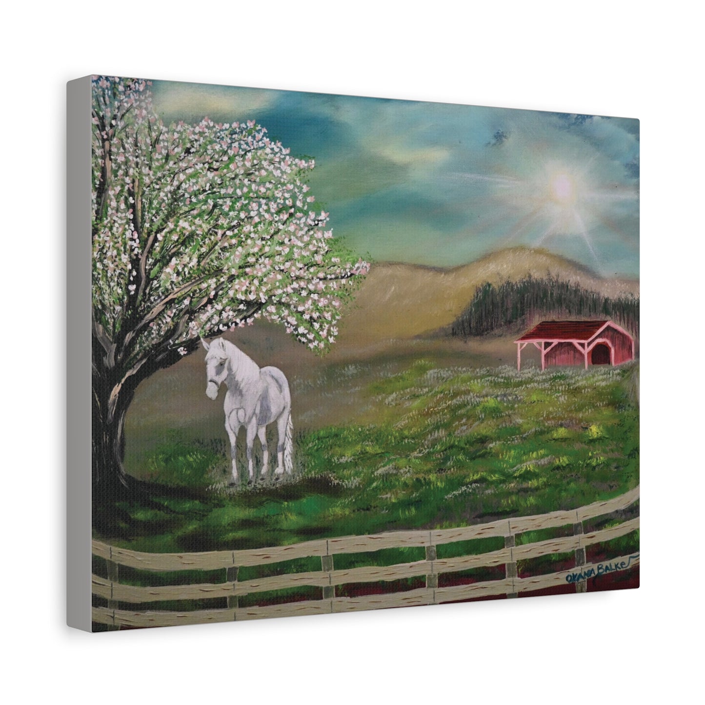 Canvas Print - HER NAME IS BLOSSOM
