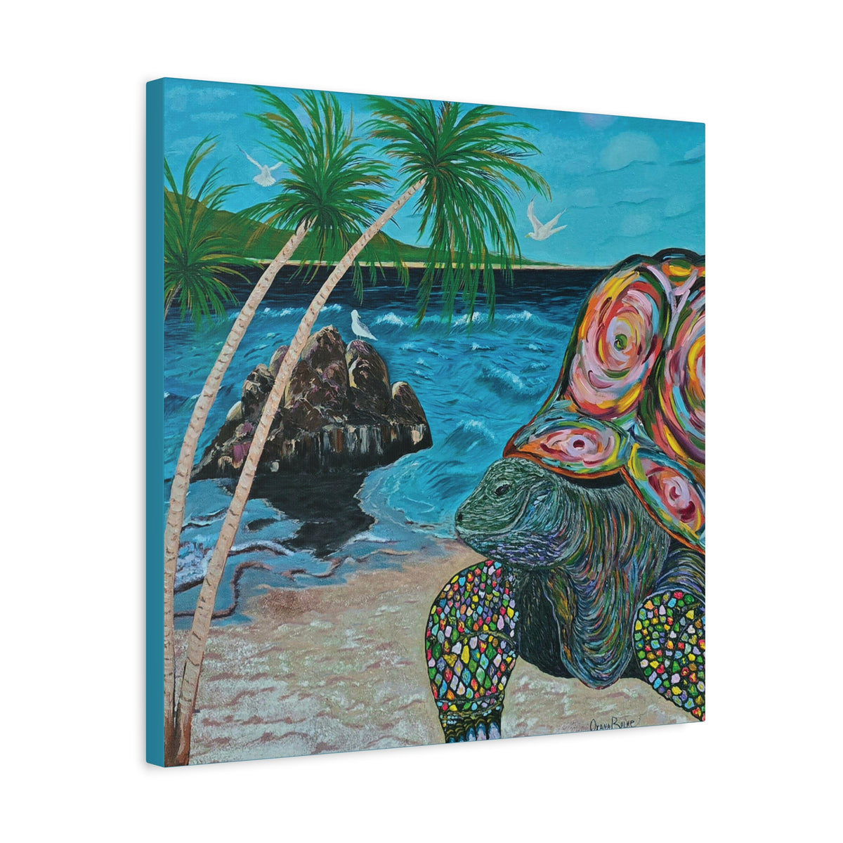 Canvas Print - HAPPY TURTLE