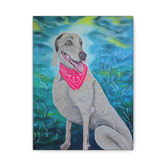 Canvas Print - HAPPY DOG