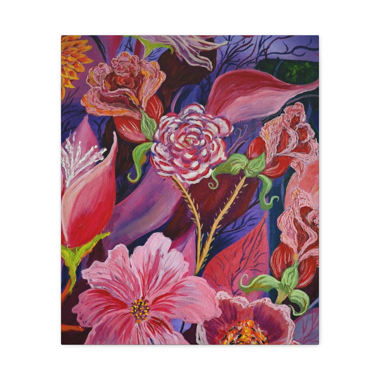 Canvas Print – NIGHTTIME FLOWERS