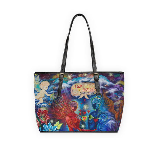 Love Passion Connection PU Shoulder Bag