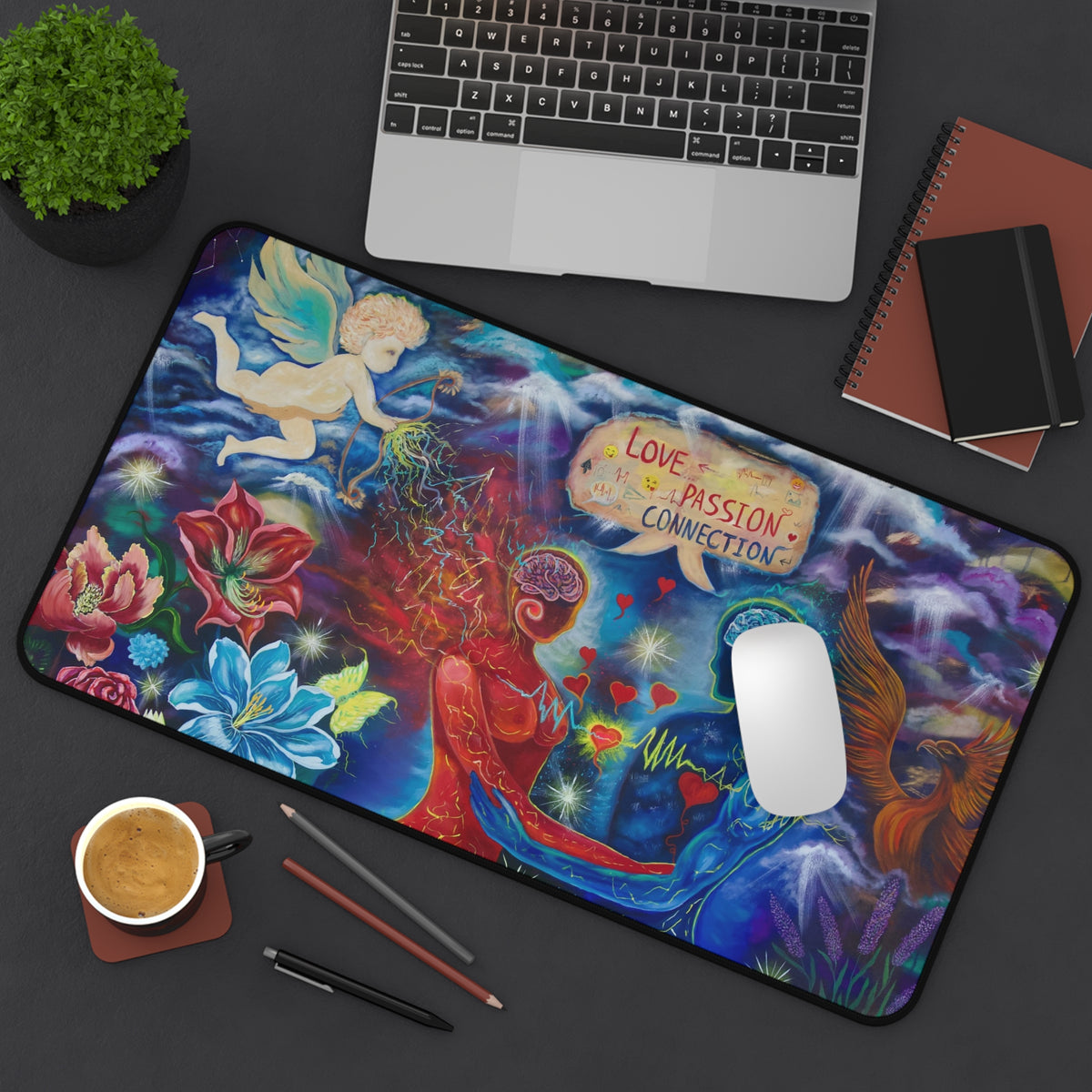 Desk Mat - Love, Passion & Connection Desk Mat