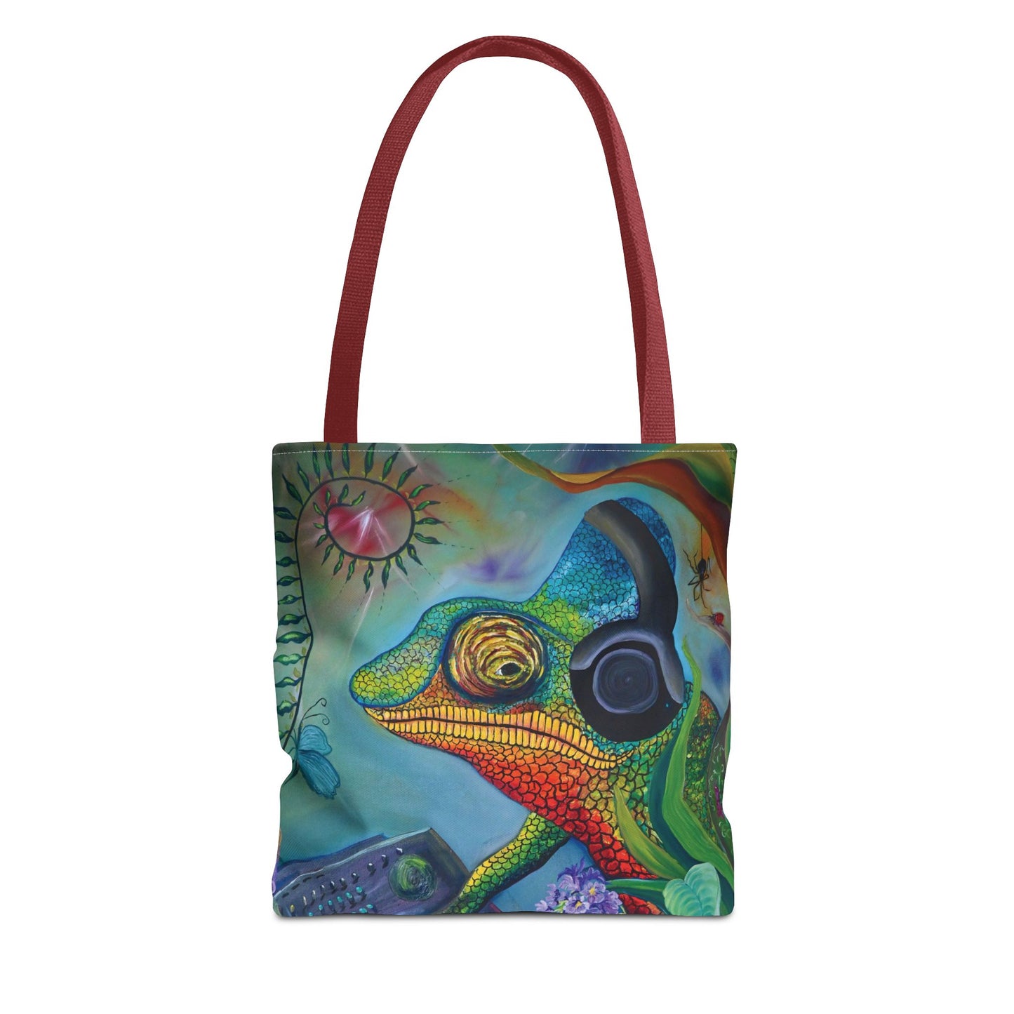 Chameleon's The Fearful Psyche Tote Bag (AOP)