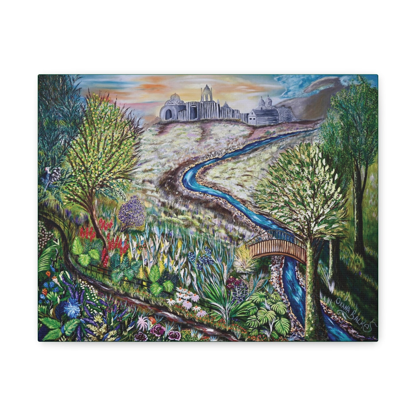 Canvas Print - LOVER'S GARDEN TRAIL